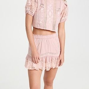 NWT LoveShackFancy Eilish Skirt💋